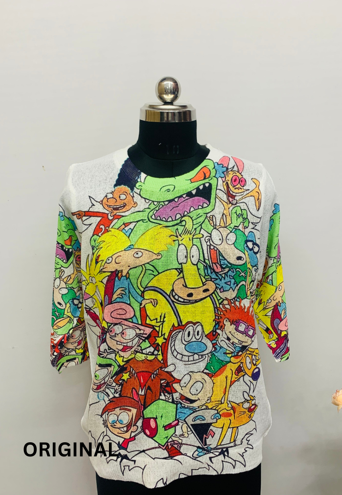 Cartoon Printed Top FC1257