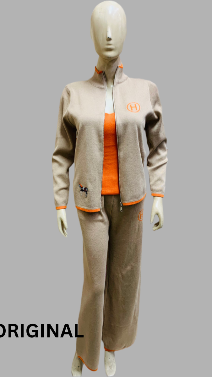 Chain Strap Inner With Jacket Co- Ord Set FC1567