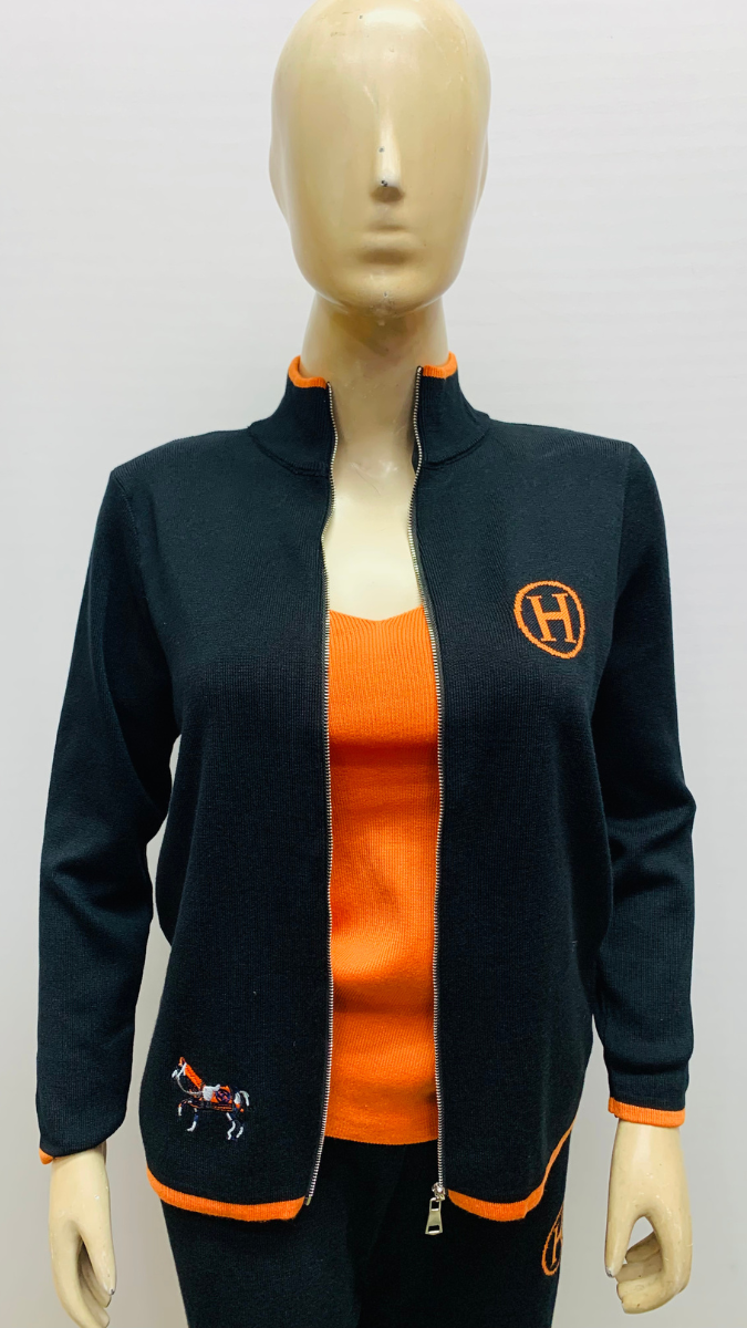 Chain Strap Inner With Jacket Co- Ord Set FC1567