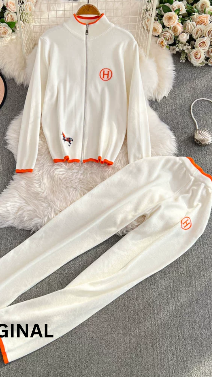 Chain Strap Inner With Jacket Co- Ord Set FC1567
