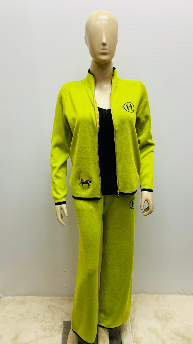 Chain Strap Inner With Jacket Co- Ord Set FC1567