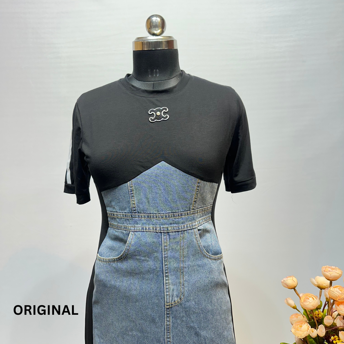 Chic Casual Denim Dress