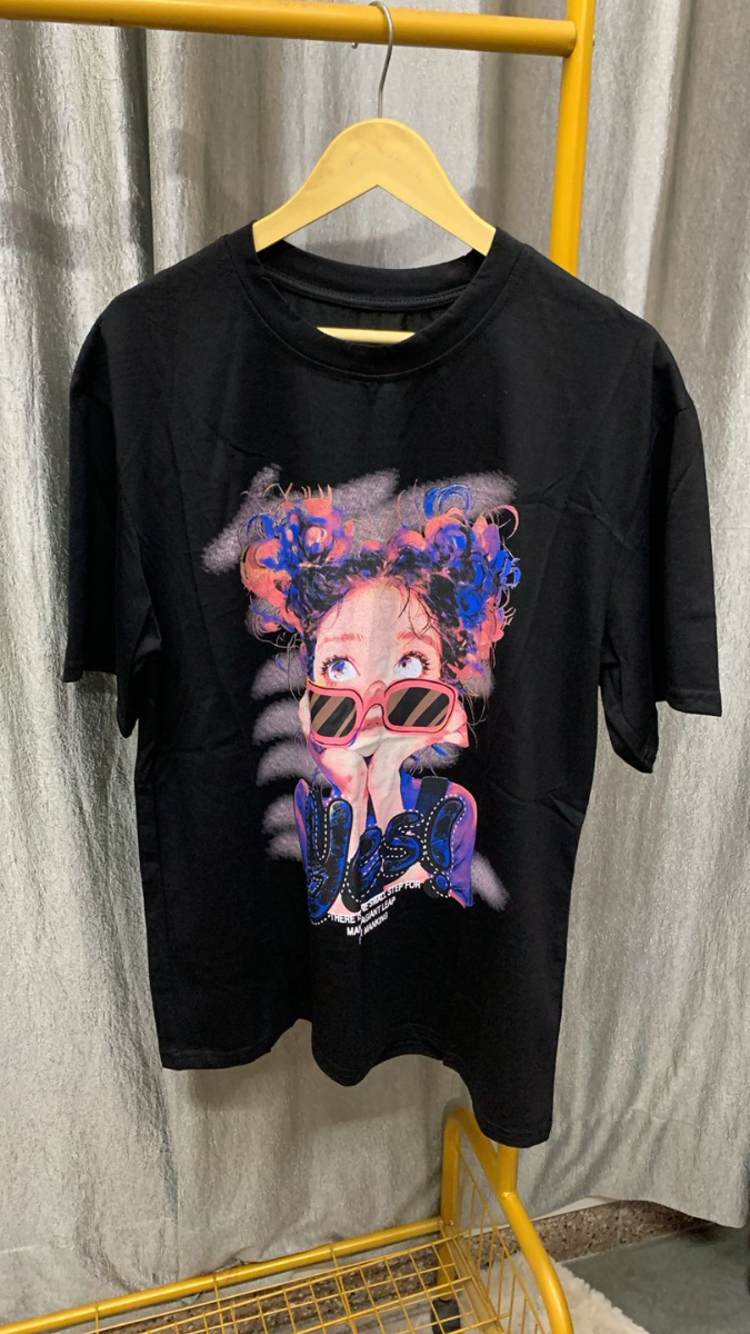 Colorful Hair Baby Printed T-Shirt FC2416
