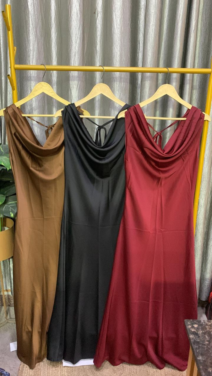 Cowl Neckline Bodycon Dress FC2322