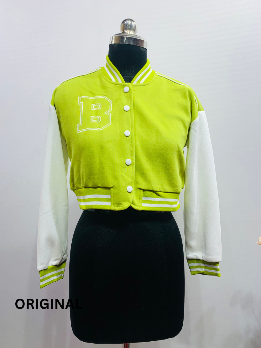 Crop Jacket With High Collar FC1471