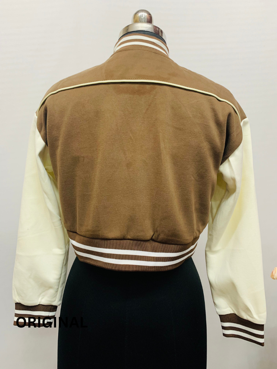 Crop Jacket With High Collar FC1471