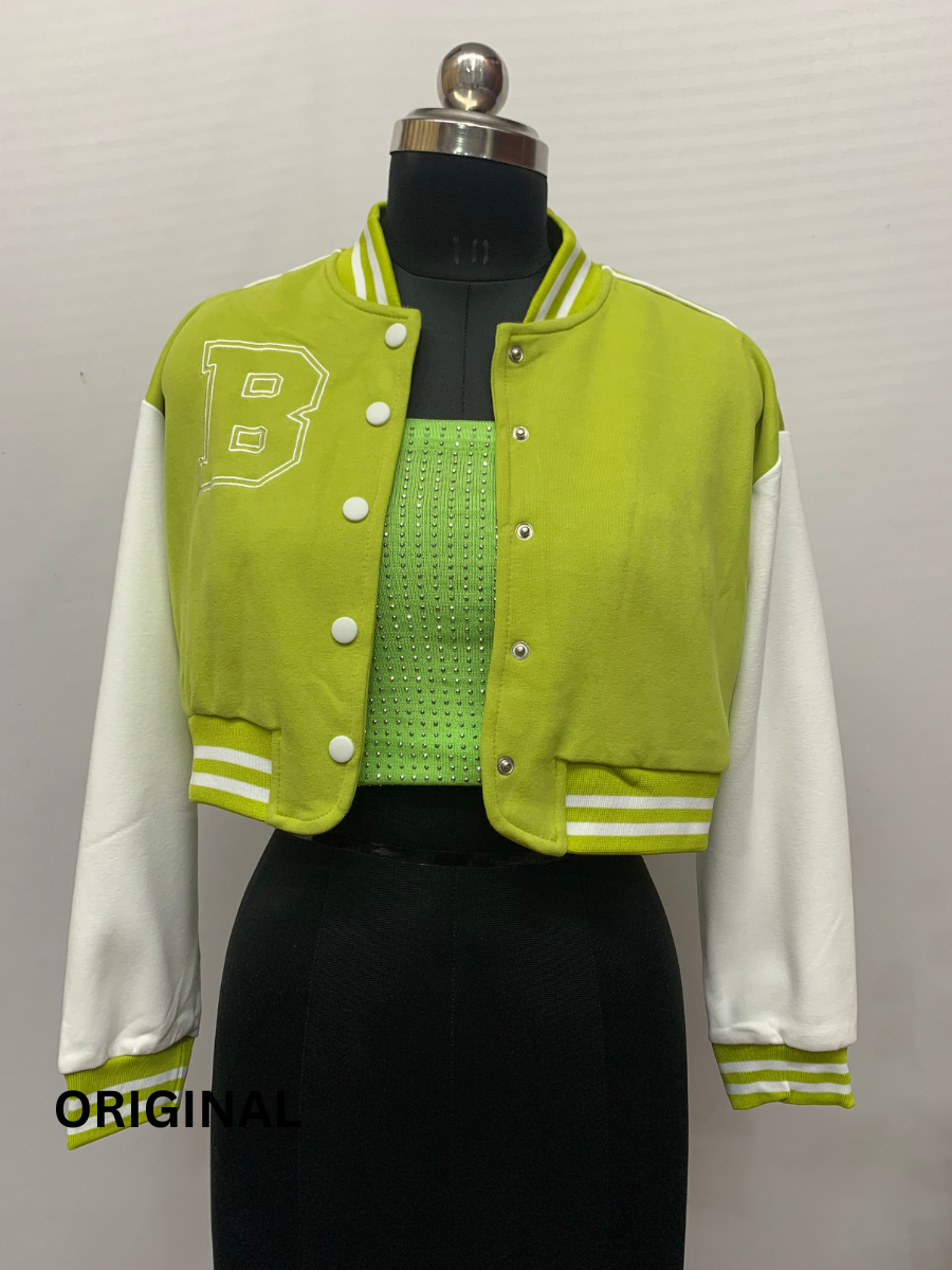 Crop Jacket With High Collar FC1471