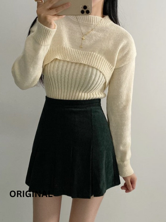 Crop Shrug Winter Top