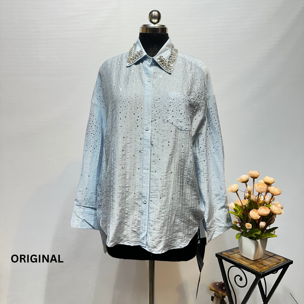 Crystal Embellish Shirt