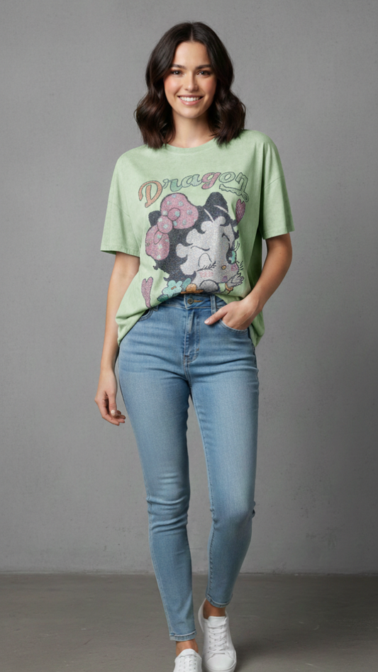 Cute Shining T- Shirt FC2168