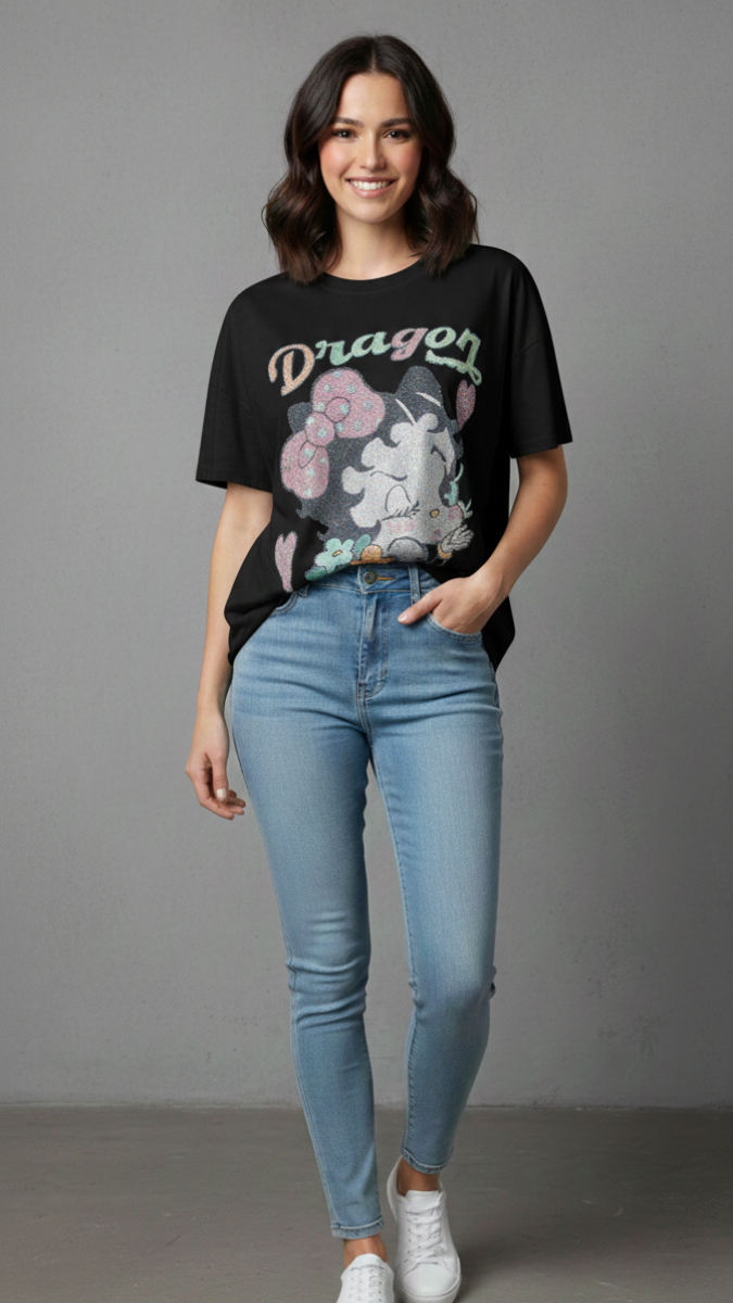 Cute Shining T- Shirt FC2168