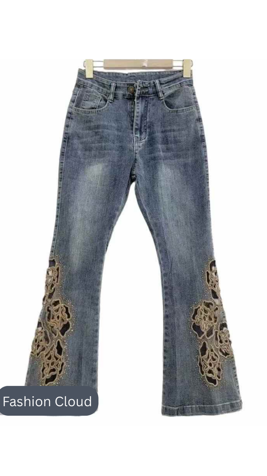 Cutout Designed Jeans FC1944