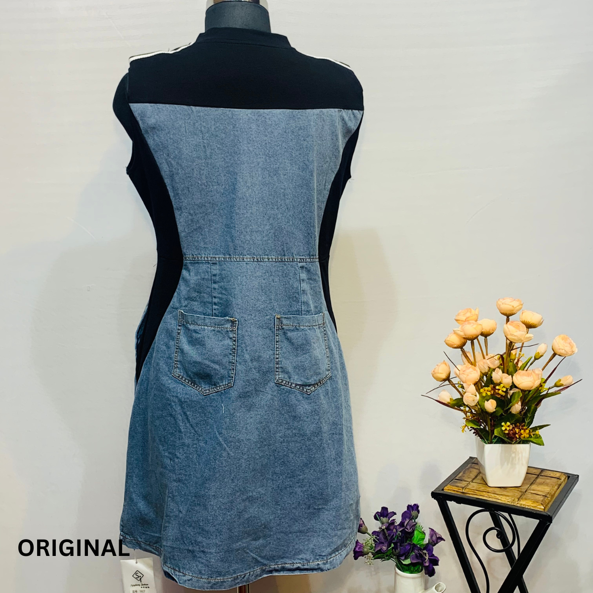 Denim Sleeveless Dress