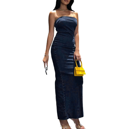 Denim Tube Dress FC1099