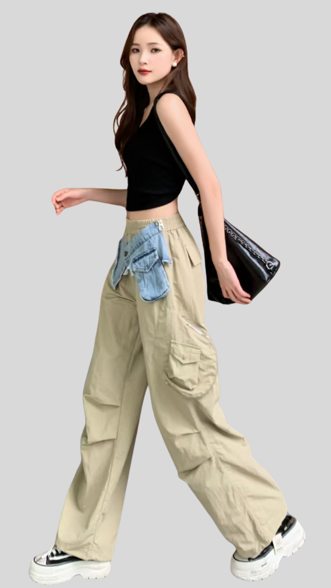 Denim Waist Line Bottom FC1945