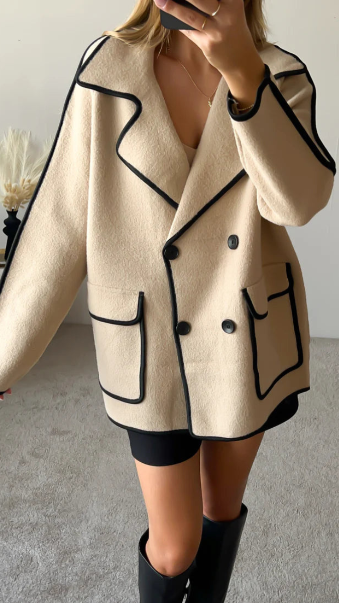 Designer Collar Coat FC1650