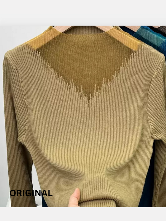 Designer Neck Winter Top