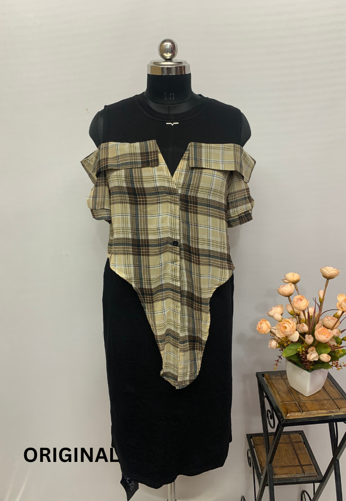 Designer Cotton Hosiery Dress