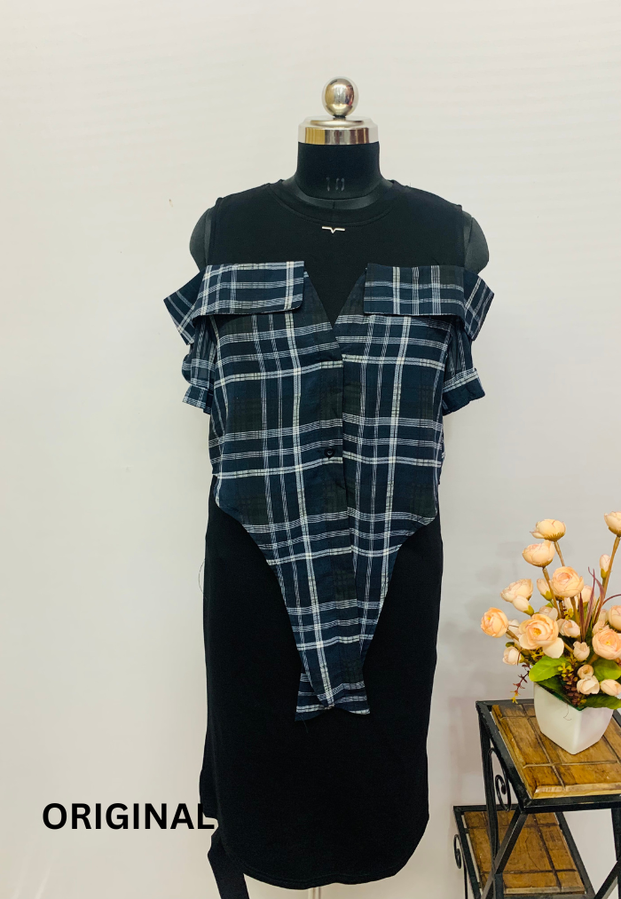 Designer Cotton Hosiery Dress