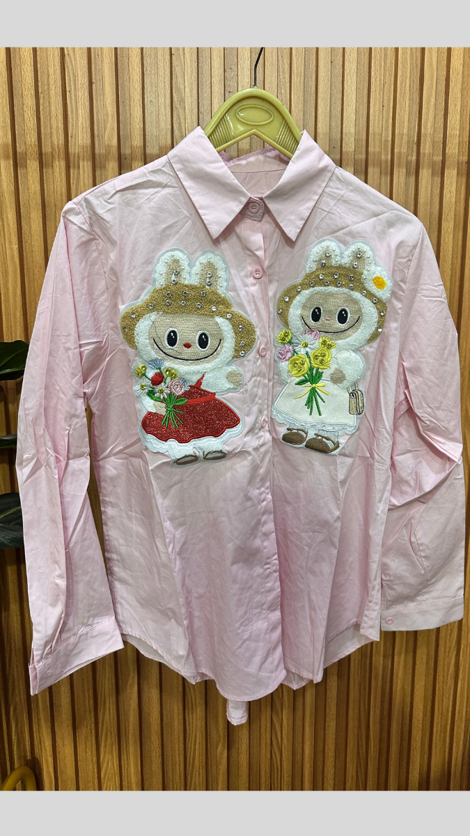Doll Embedded Shirt FC1836