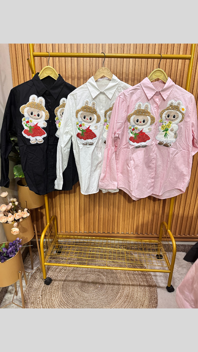 Doll Embedded Shirt FC1836