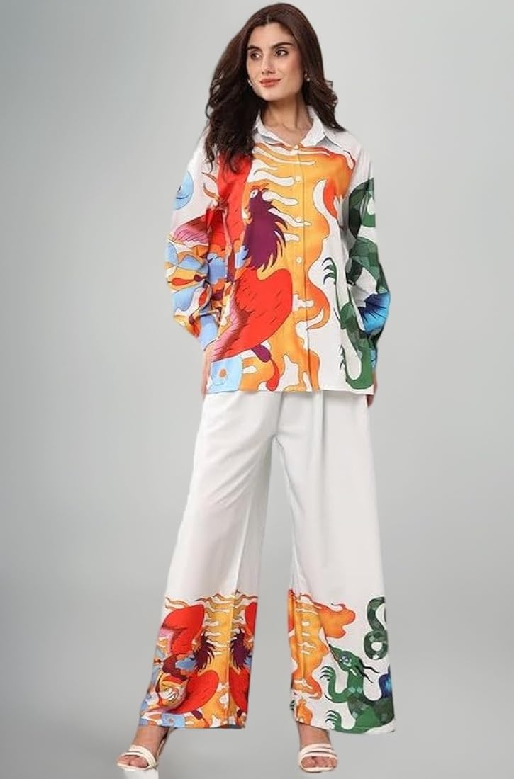 Dragon Print Co- Ord Set FC1048