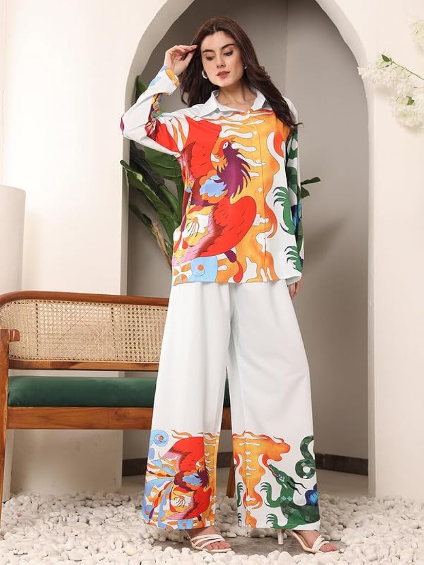 Dragon Print Co- Ord Set FC1048