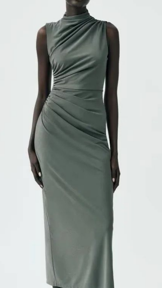 FC Draped Midi Dress