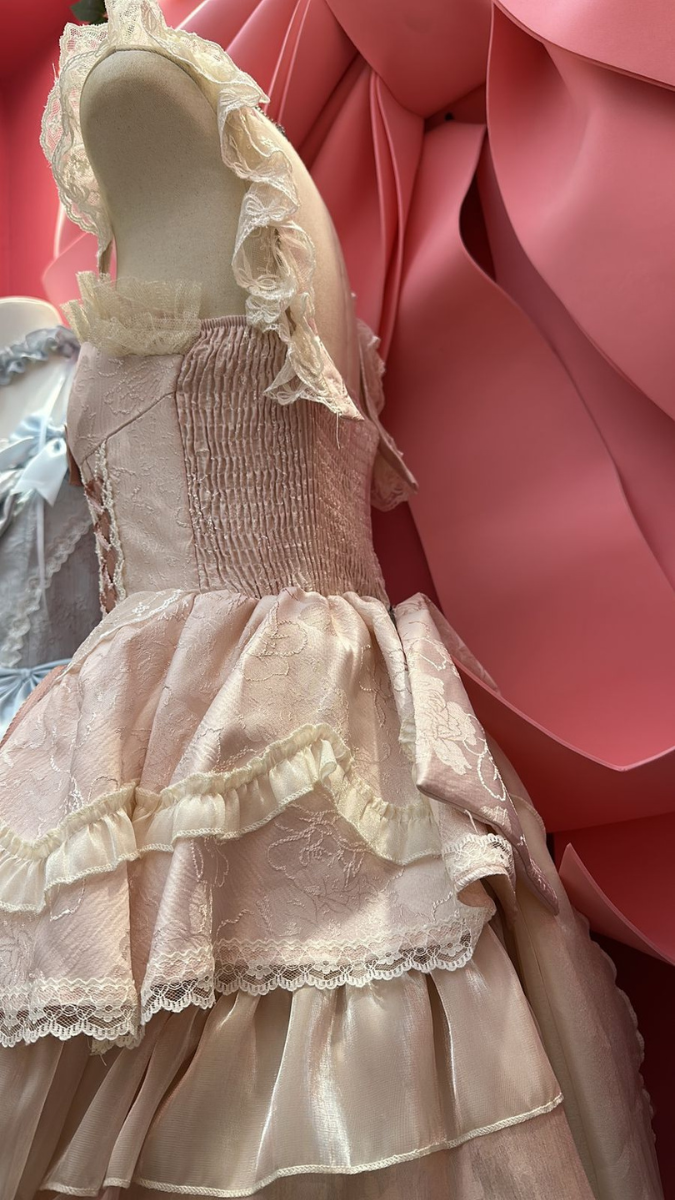 Princess Dress With Lace Designed FC2529