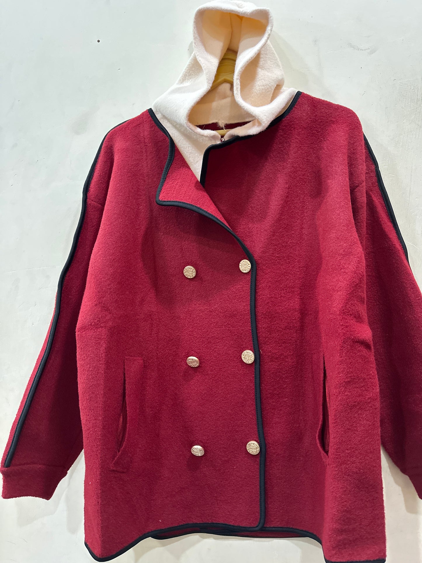 Contras Cap Buttoned Coat FC1595