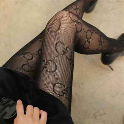 Fc Rhinestone Fishnet Tights