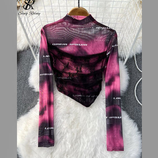 Fc Sexy Mesh Women Top