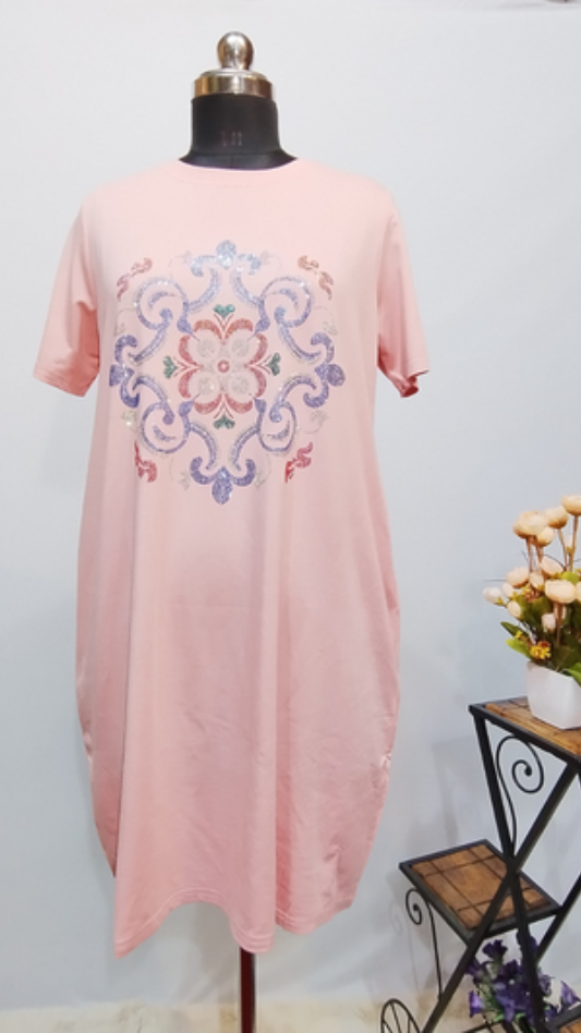 FC Floral Embroidered Dress