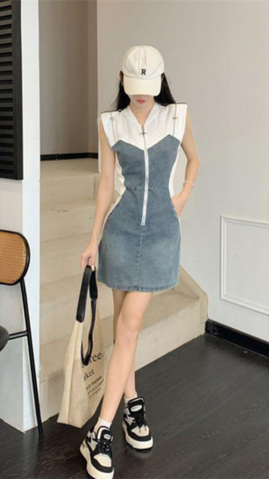 FC Mini Denim Dress