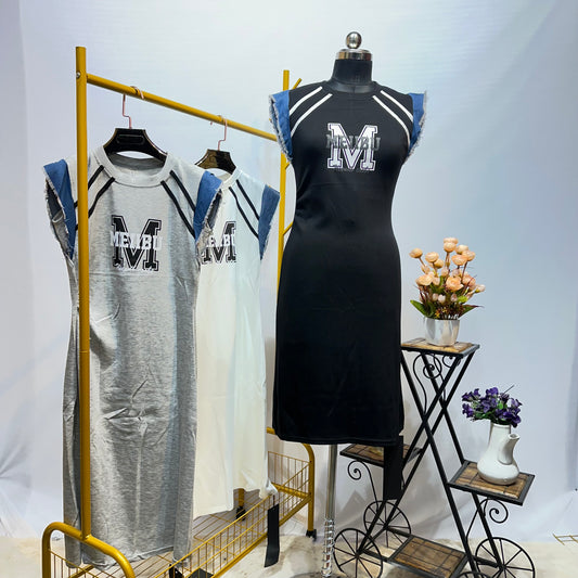 FC Asymmetrical Midi Dress