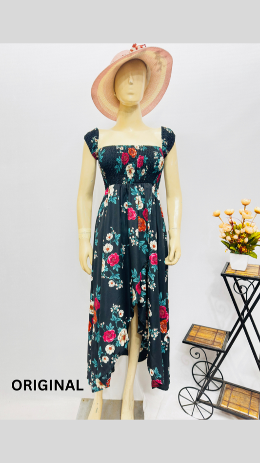 Floral Georgette Dress FC1104