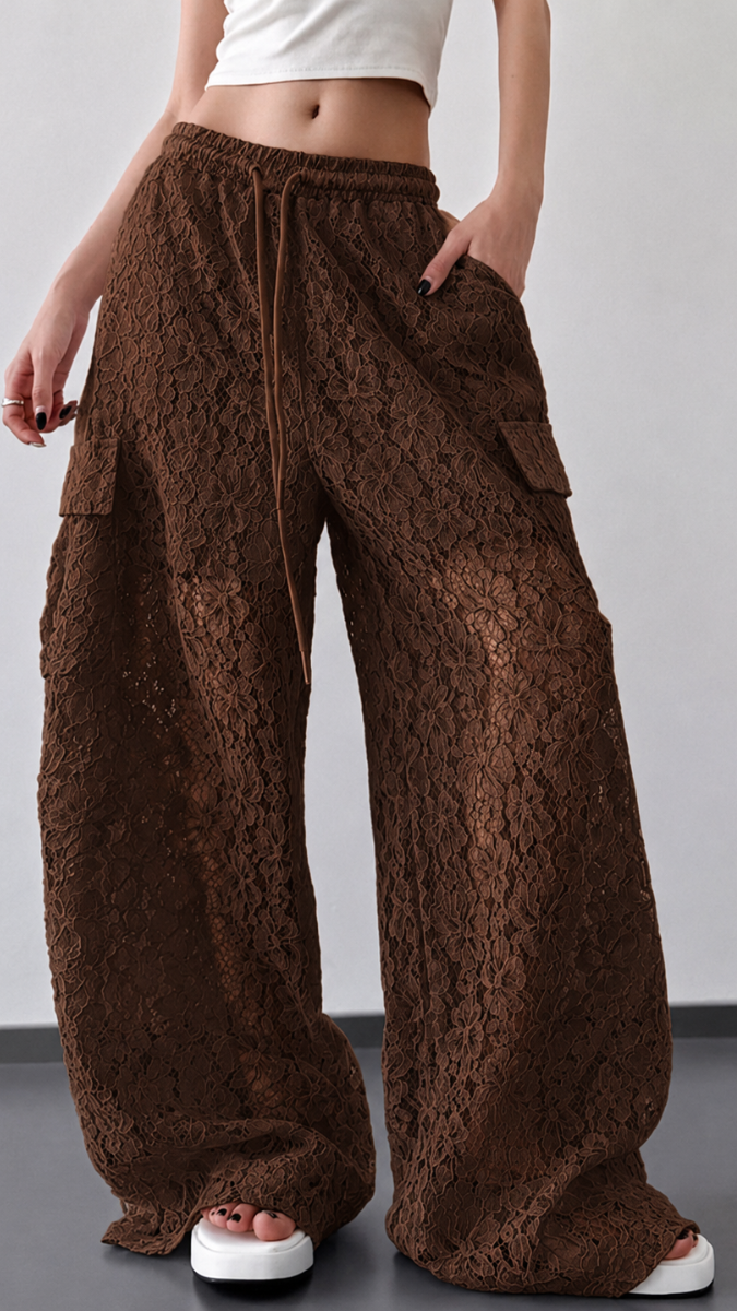 Flower Lace Designed Bottom FC2506