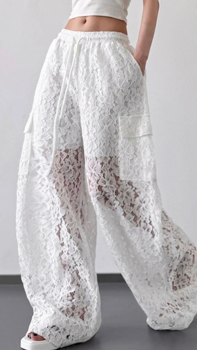 Flower Lace Designed Bottom FC2506