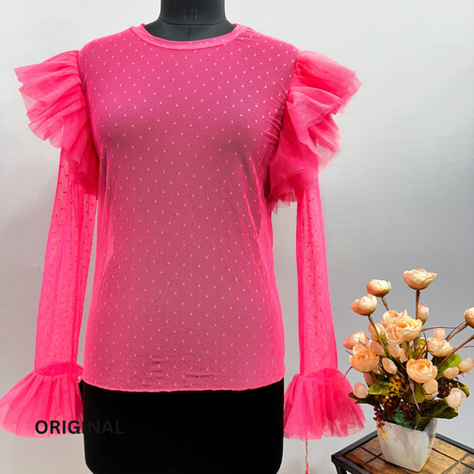 Frill Sleeve Top