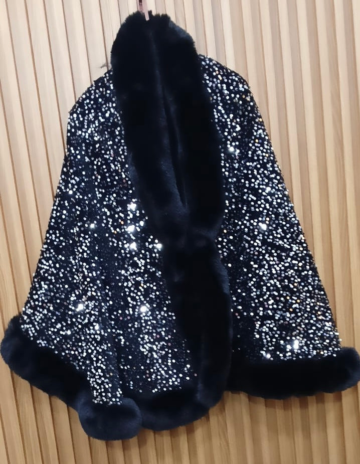 FC Luxurious Large Winter Faux Fur Scarf Wrap