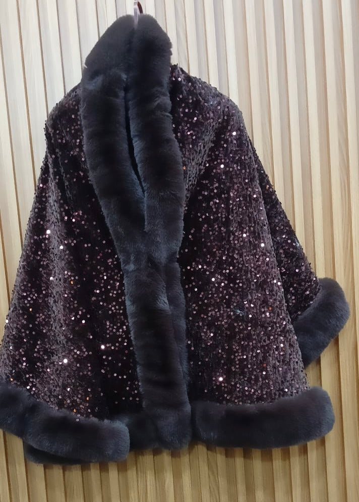 FC Luxurious Large Winter Faux Fur Scarf Wrap