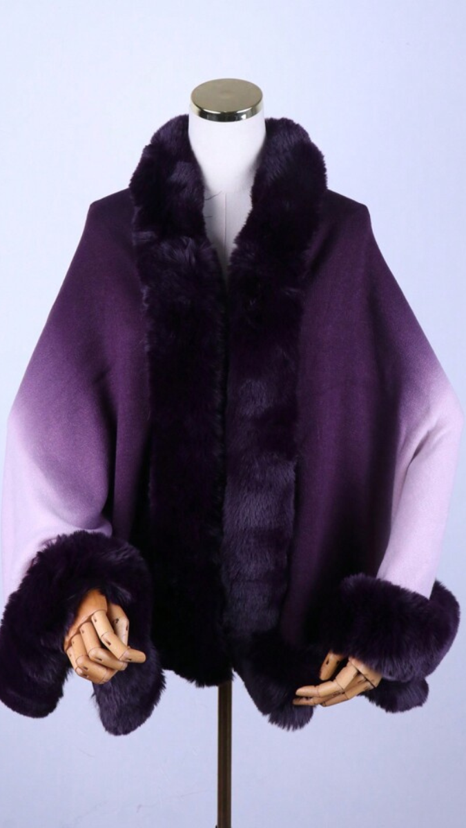 Fur Border Cape FC1755