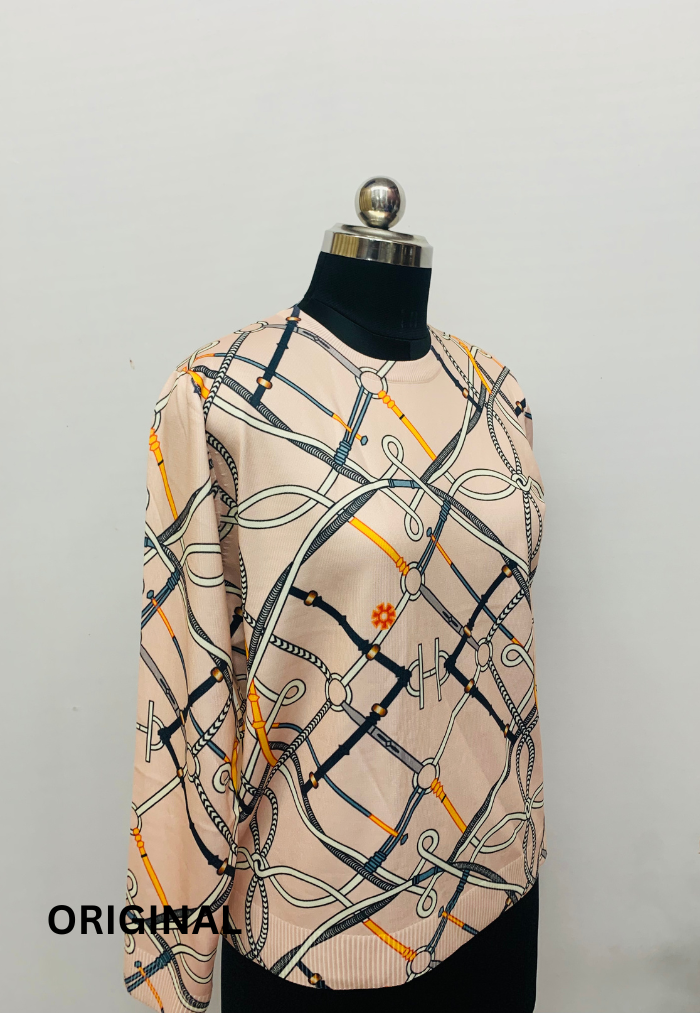 Geometric Printed Top FC1258