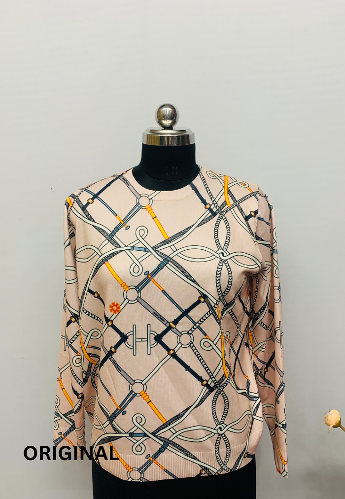 Geometric Printed Top FC1258