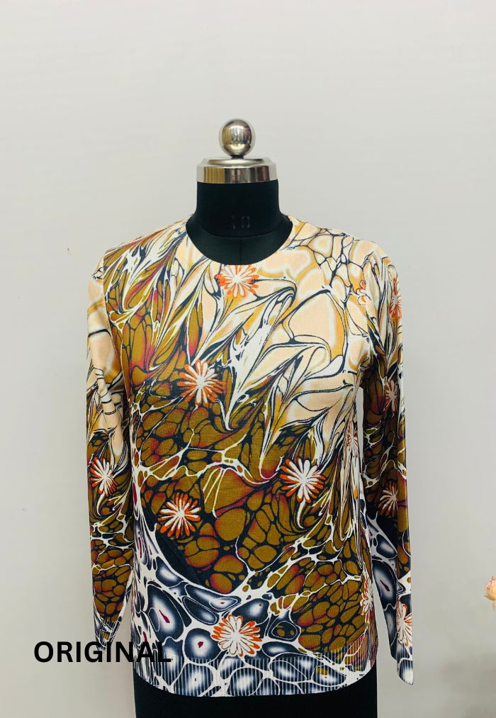 Geometric Printed Top FC1258