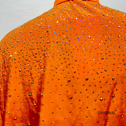 Glitter A-Line Short Dress