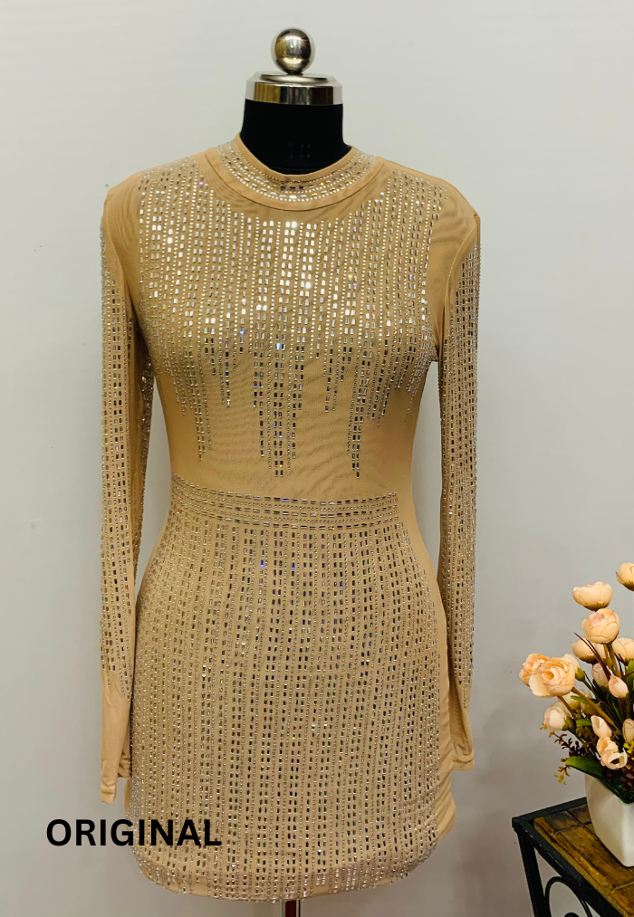 Gorgeous Rhinestone Dress