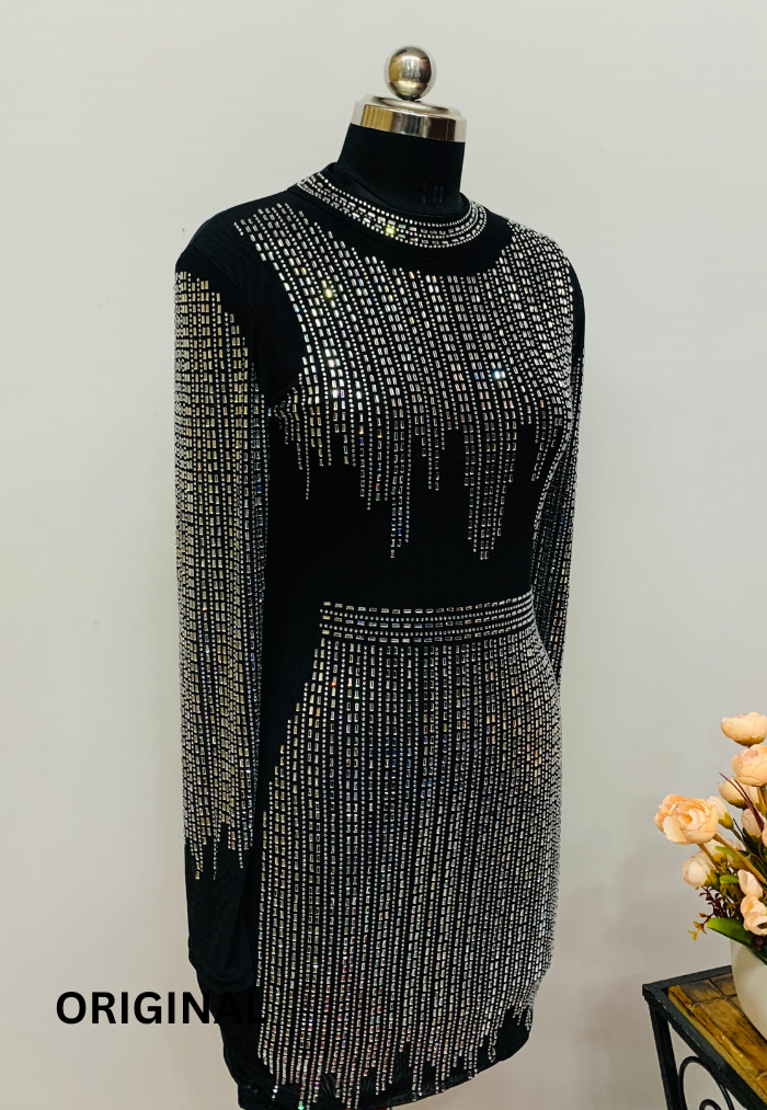 Gorgeous Rhinestone Dress