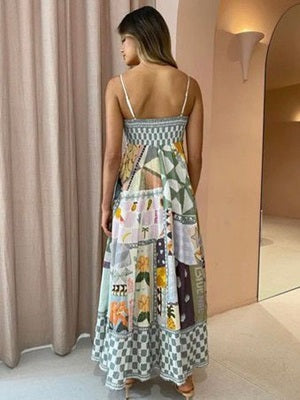 FC Graphic Printed Summer Dress