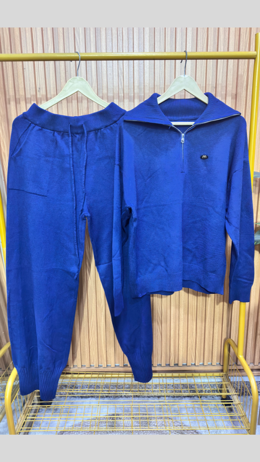 Half Chained Full Sleeve Top And Pant Coord Set FC1983